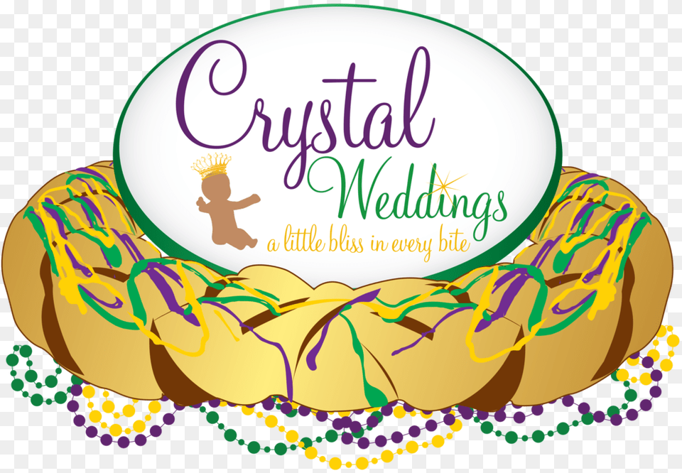 King Cakes Crystal Weddings, Birthday Cake, Cake, Cream, Dessert Free Png Download