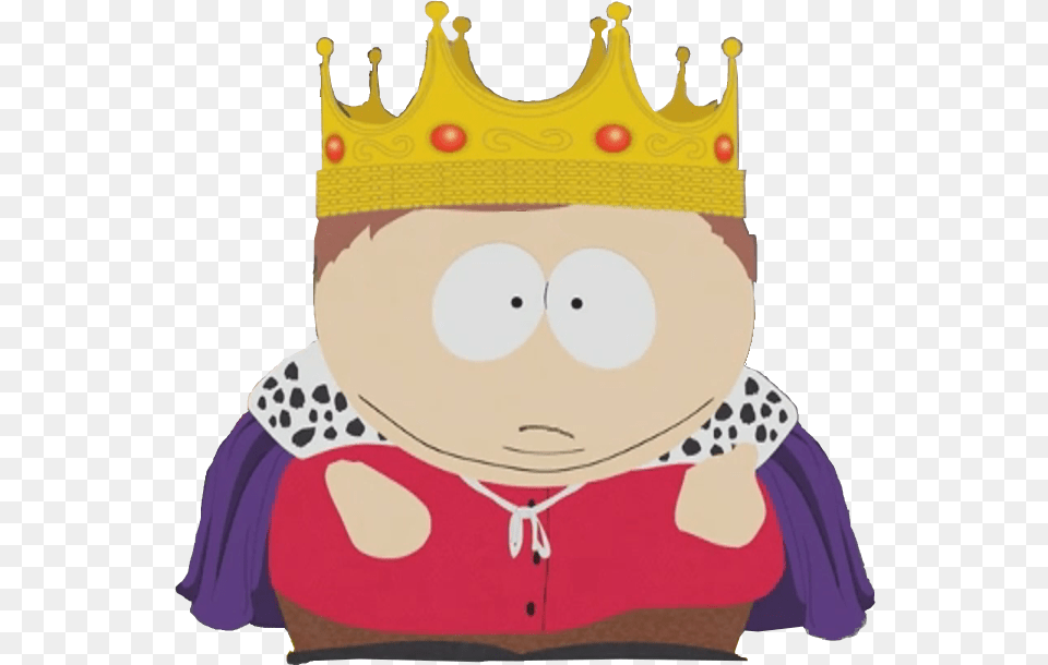 King Cartman South Park King Cartman, Accessories, Jewelry, Crown, Baby Free Png