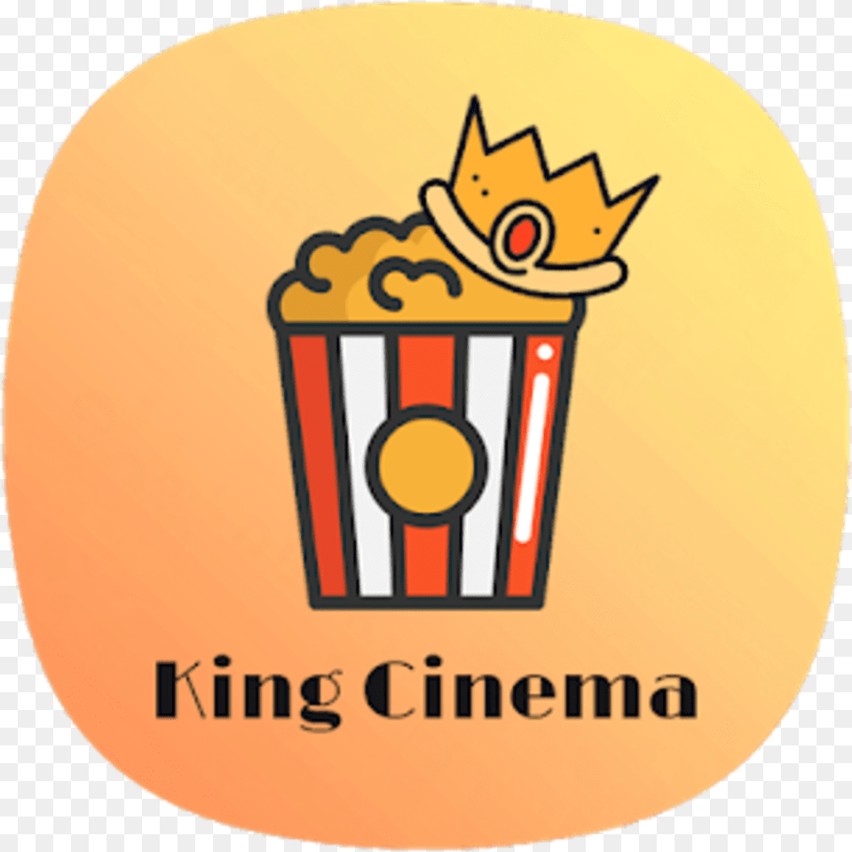 King Cinema Pro No Ads Popcorn Icon, Logo, Food, Light Free Png Download