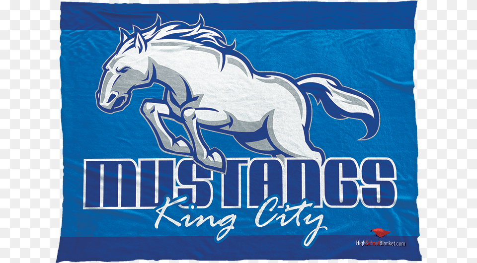 King City Mustangs Stallion, Animal, Mammal, Horse, Blackboard Png Image