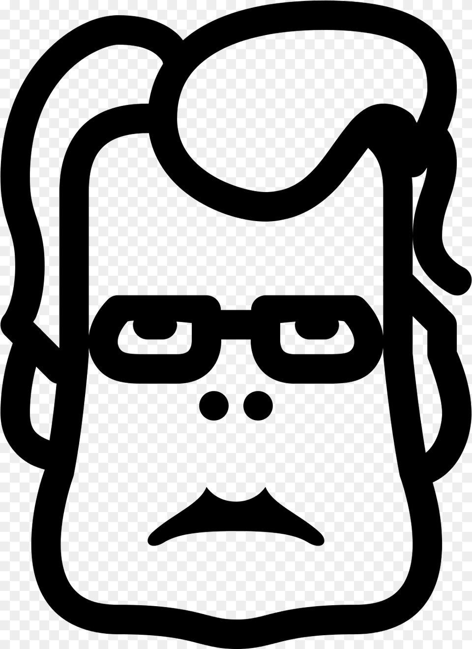 King Clipart Face King Stephen King Icon, Gray Free Png Download