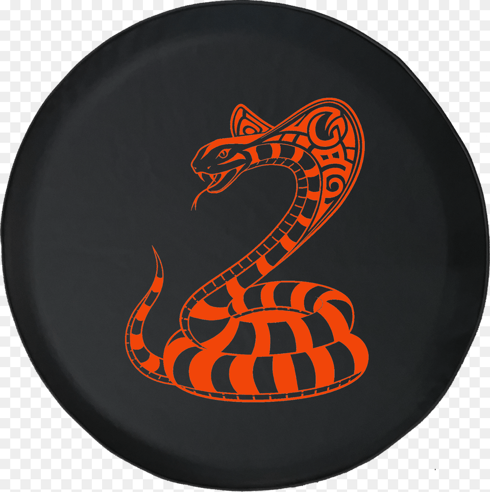 King Cobra Snake Attack Offroad Jeep Rv Camper Spare Serpent, Plate, Toy, Frisbee Png Image