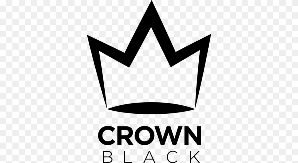 King Crown Logo Black Crown Logo White Black, Gray Free Transparent Png