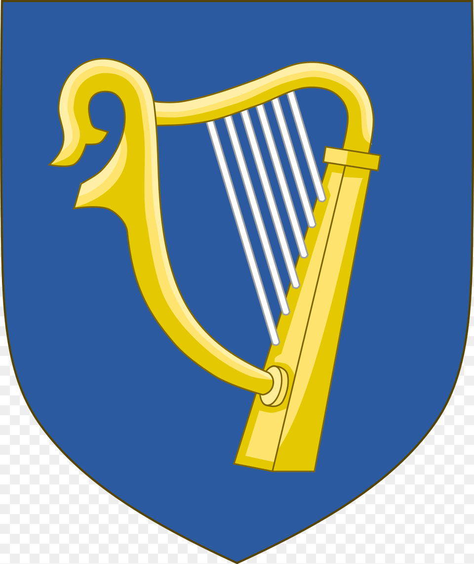 King David Coat Of Arms, Musical Instrument, Harp Png
