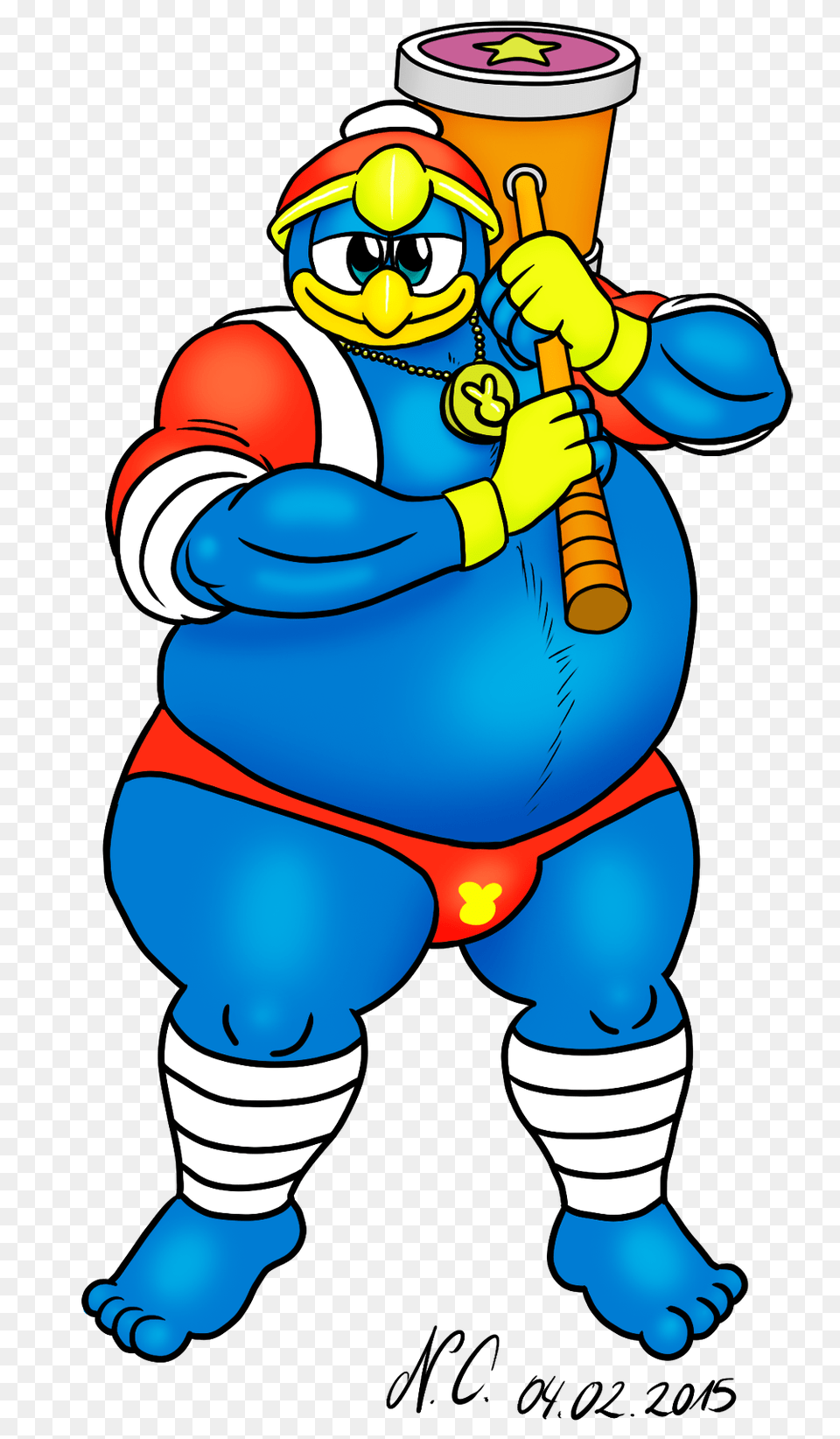 King Dedede With A More Revealing Outfit Weasyl, Baby, Person, Face, Head Free Png Download