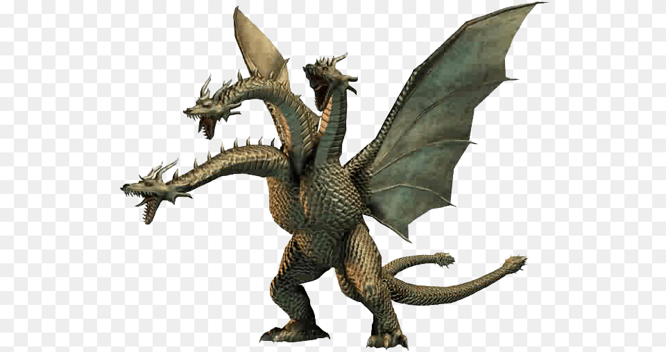 King Ghidorah Godzilla Monsters, Dragon, Animal, Lizard, Reptile Free Transparent Png