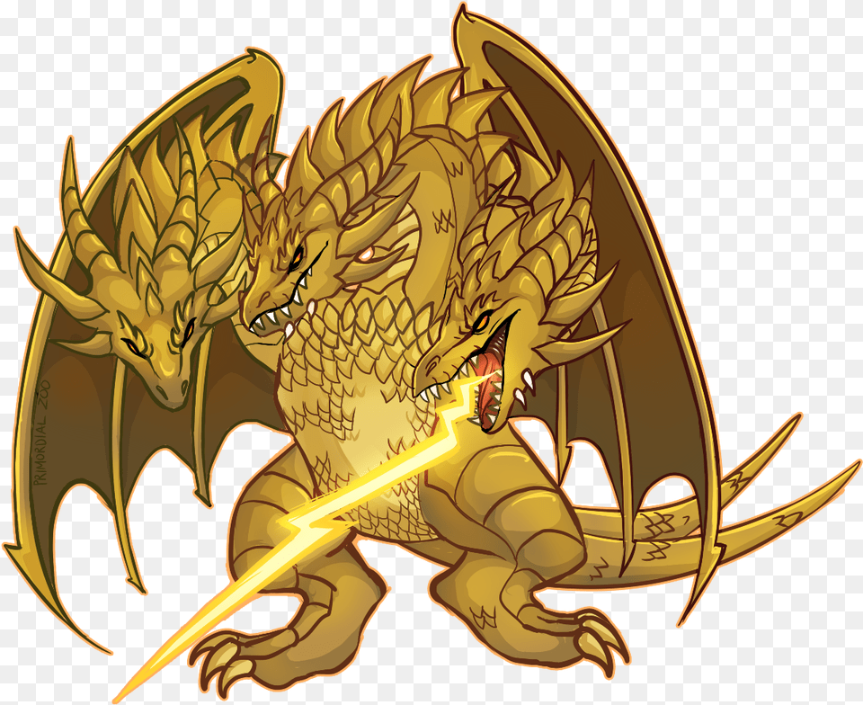 King Ghidorah Sticker Dragon Free Transparent Png