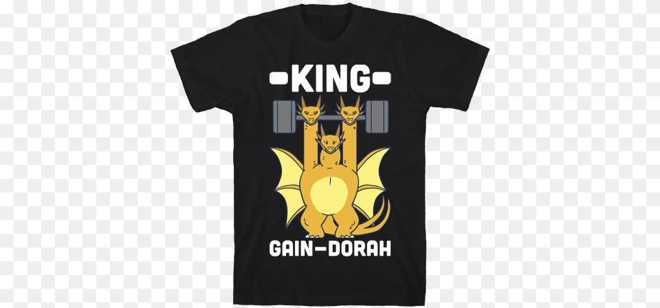 King Ghidorah Trending Unisex, Clothing, T-shirt, Logo, Shirt Png