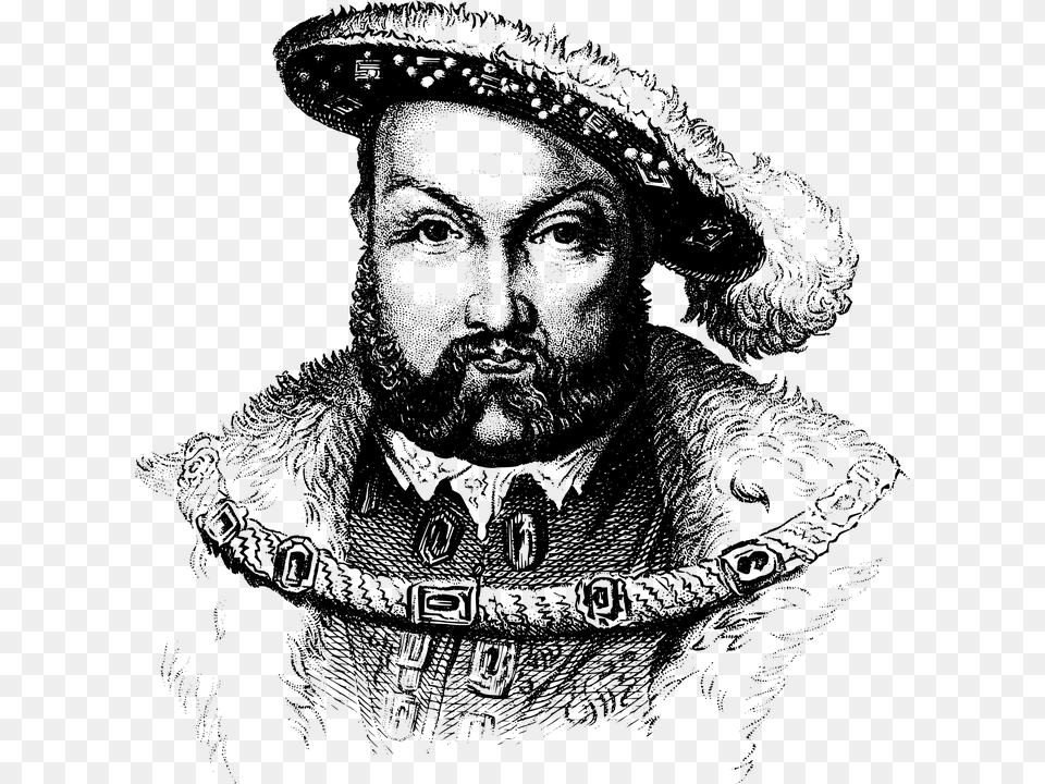 King Henry Viii No Background, Gray Png
