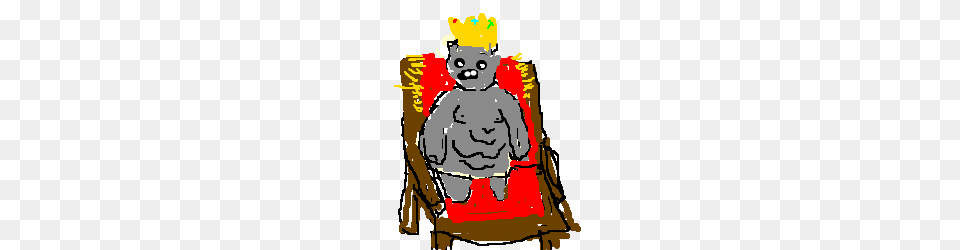 King Hippo On His Throne, Baby, Person, Face, Head Free Transparent Png