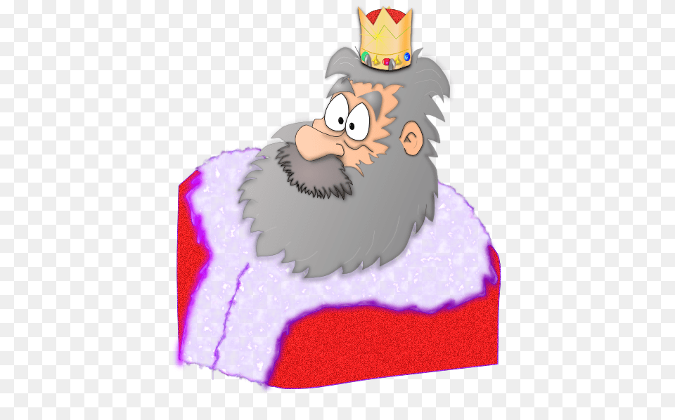 King In Red Robe Clip Art, Birthday Cake, Cake, Cream, Dessert Free Transparent Png