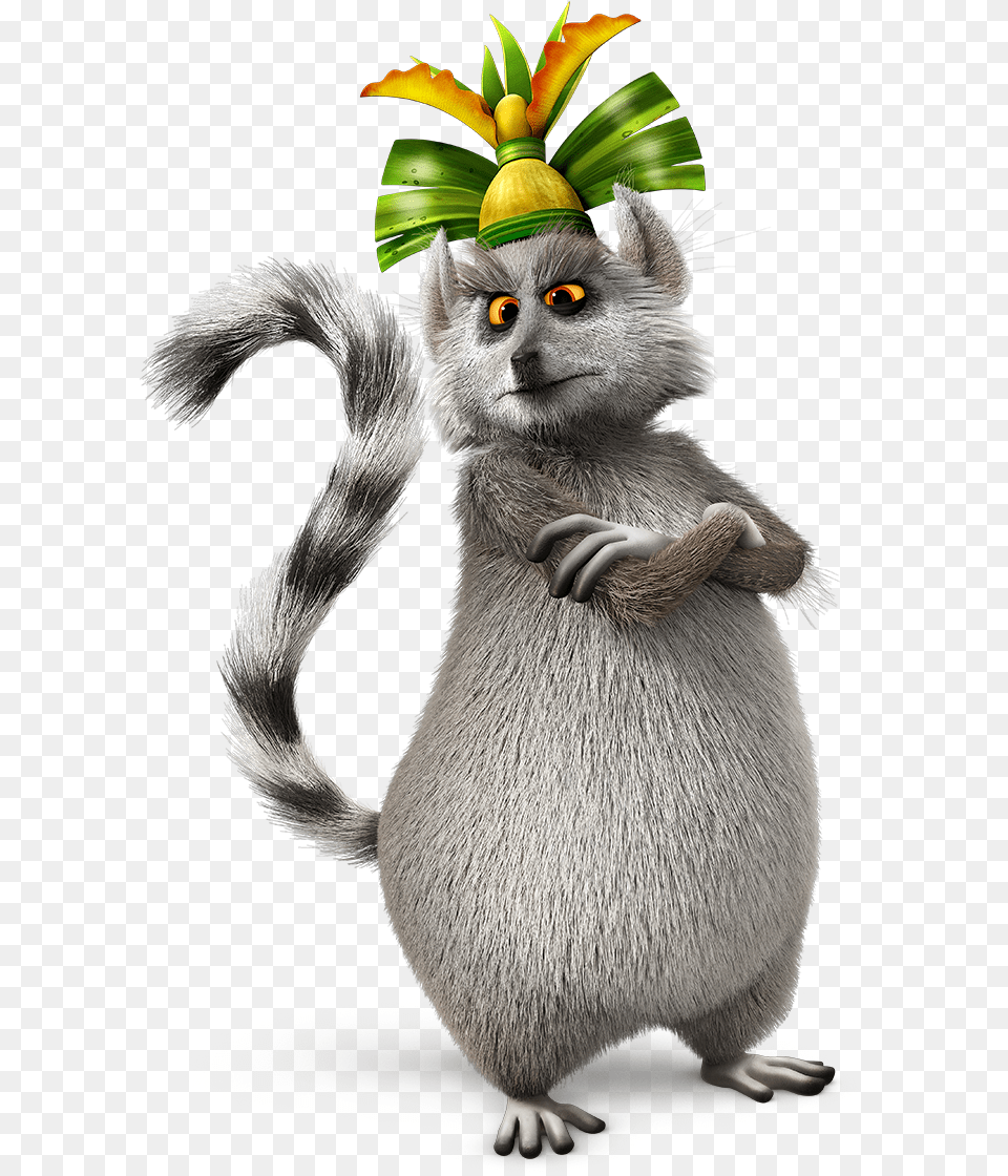 King Julian Uncle King Julien, Animal, Mammal, Rat, Rodent Free Png Download