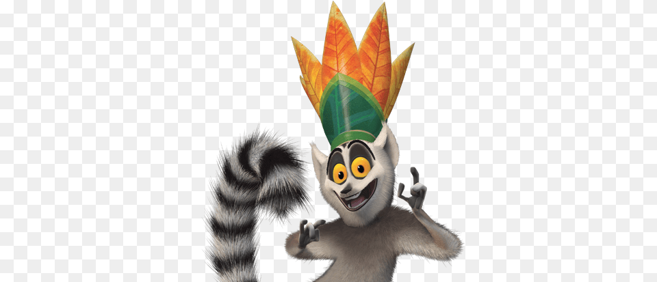 King Julien King Julian Madagascar, Animal, Lemur, Mammal, Wildlife Png