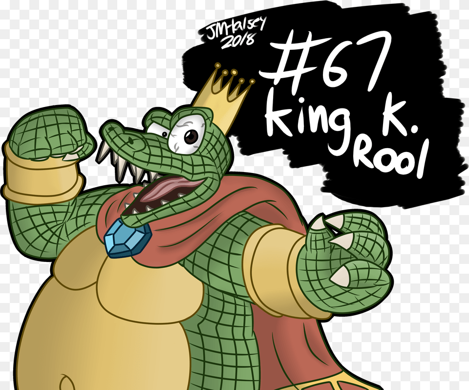 King K Rool In Smash, Book, Comics, Publication Png Image