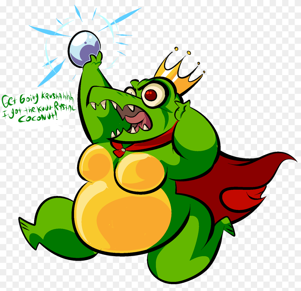 King K Rool Kot The Krystal Kokonut, Amphibian, Animal, Frog, Wildlife Png