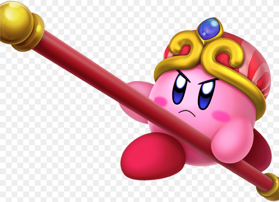 King Kirby Kirby Star Allies Staff Ability, Face, Head, Person, Smoke Pipe Free Png Download