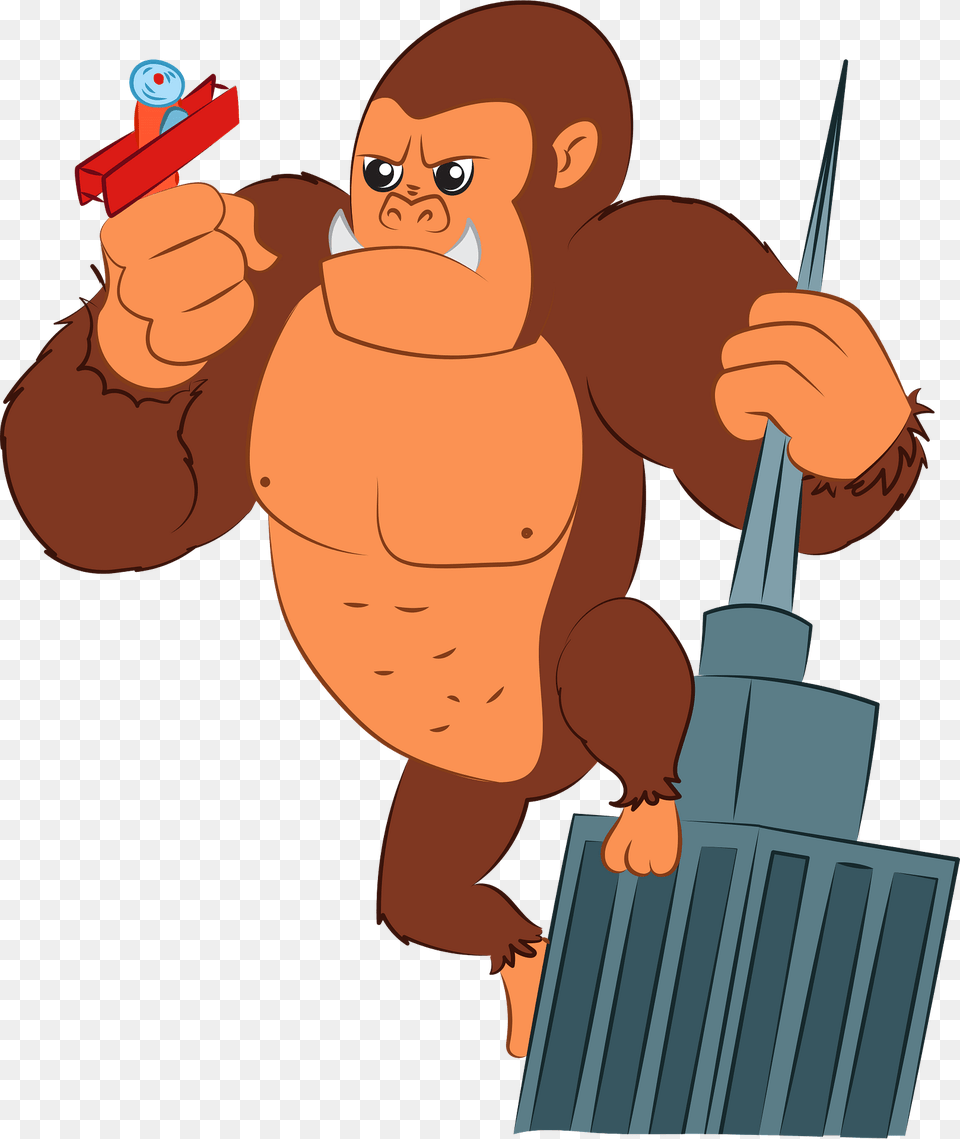 King Kong Clipart, Baby, Person, Face, Head Png Image