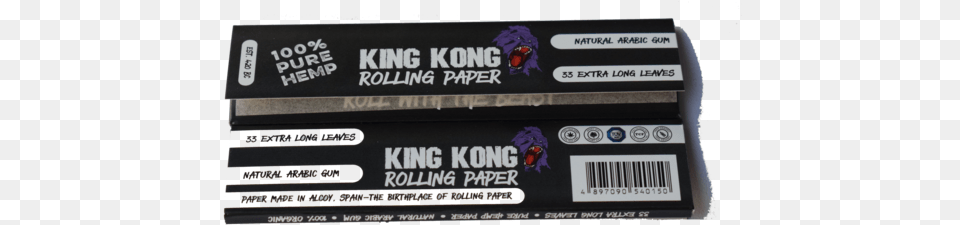 King Kong King Size Slim Papers King Kong, Computer Hardware, Electronics, Hardware, Monitor Free Png