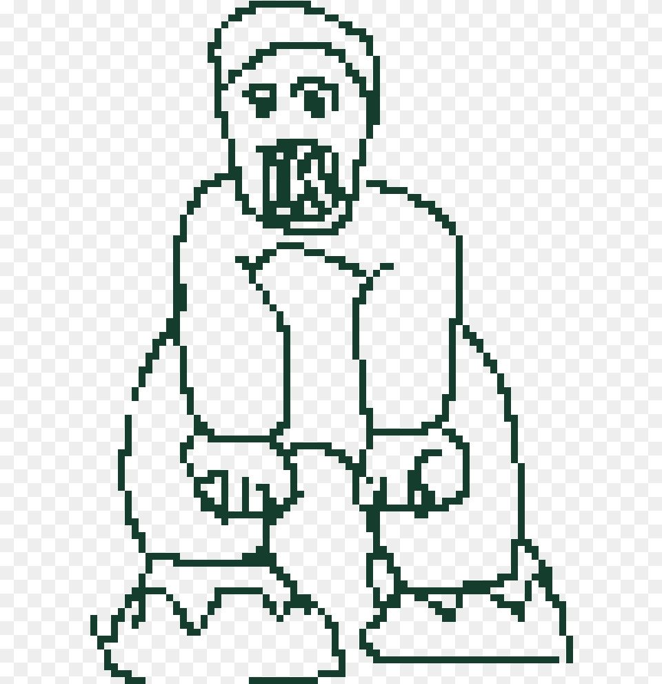 King Kong Line Art, Qr Code, Animal, Ape, Mammal Free Png