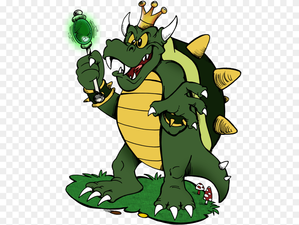 King Koopa By Granitoons King Koopa, Green, Electronics, Hardware, Baby Free Png