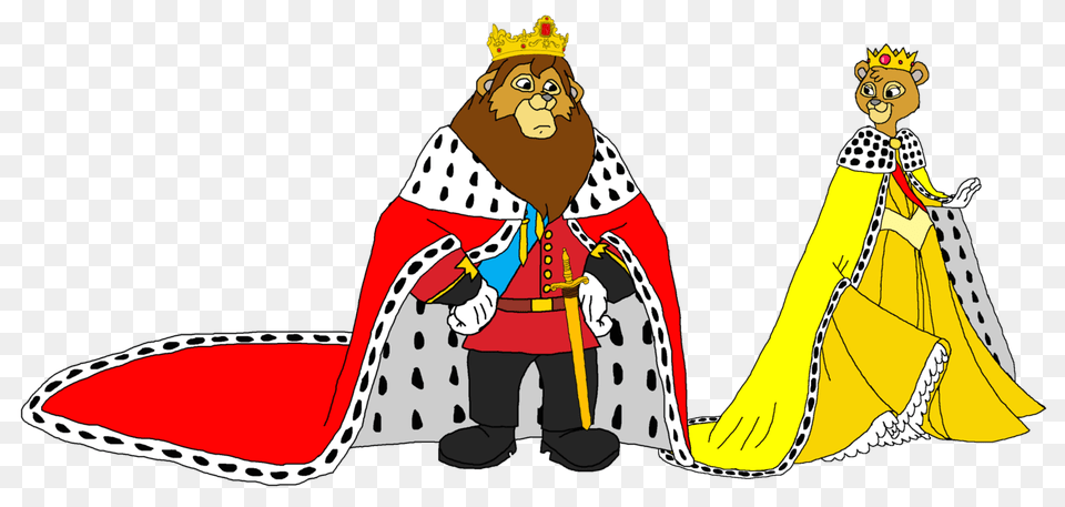 King Leon And Queen Leona, Fashion, Adult, Female, Person Free Png