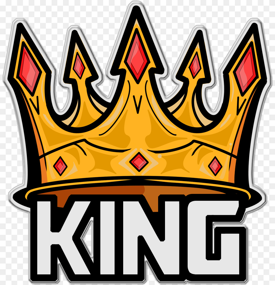 King Logo 7 Black And White King Crown, Accessories, Jewelry, Scoreboard Free Png