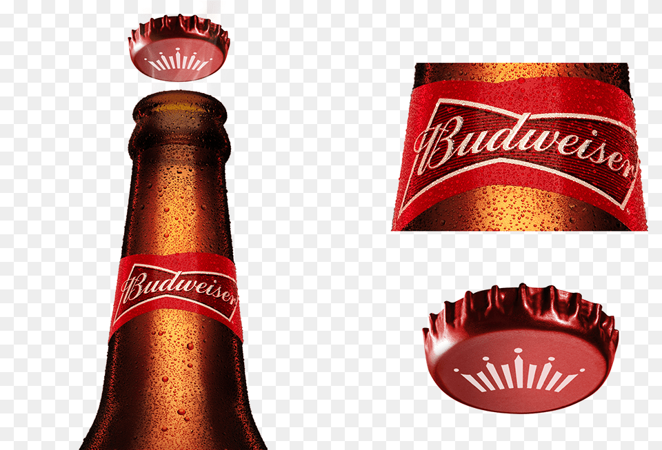 King Of Beers Budweiser Budweiser, Alcohol, Beer, Beer Bottle, Beverage Free Transparent Png