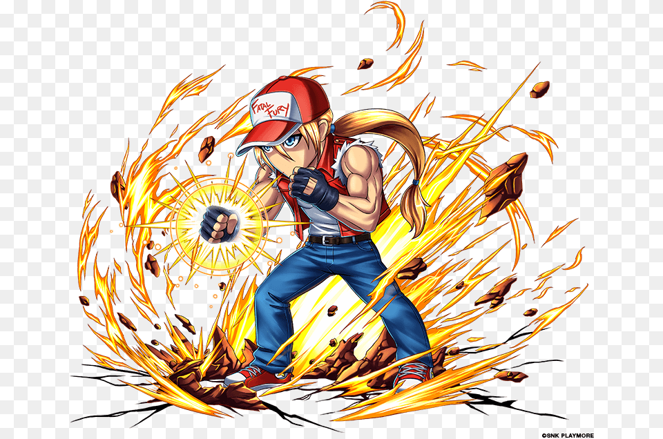 King Of Fighters Brave Frontier, Book, Comics, Publication, Person Free Transparent Png