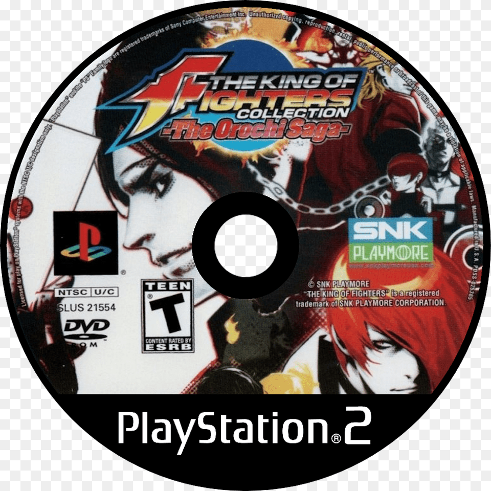 King Of Fighters Collection The Orochi Saga, Disk, Dvd, Head, Face Png Image