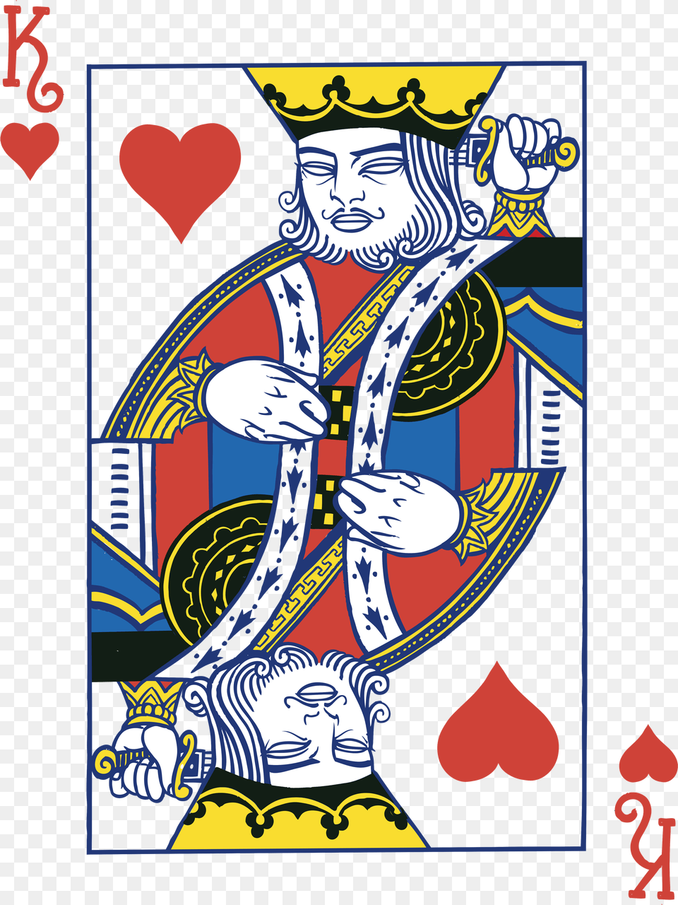 King Of Hearts Card King Of Hearts, Art, Baby, Person, Face Png Image
