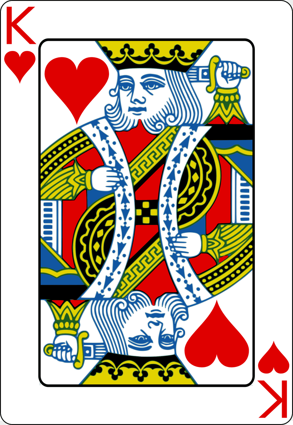 King Of Hearts Clipart, Baby, Face, Head, Person Free Png Download