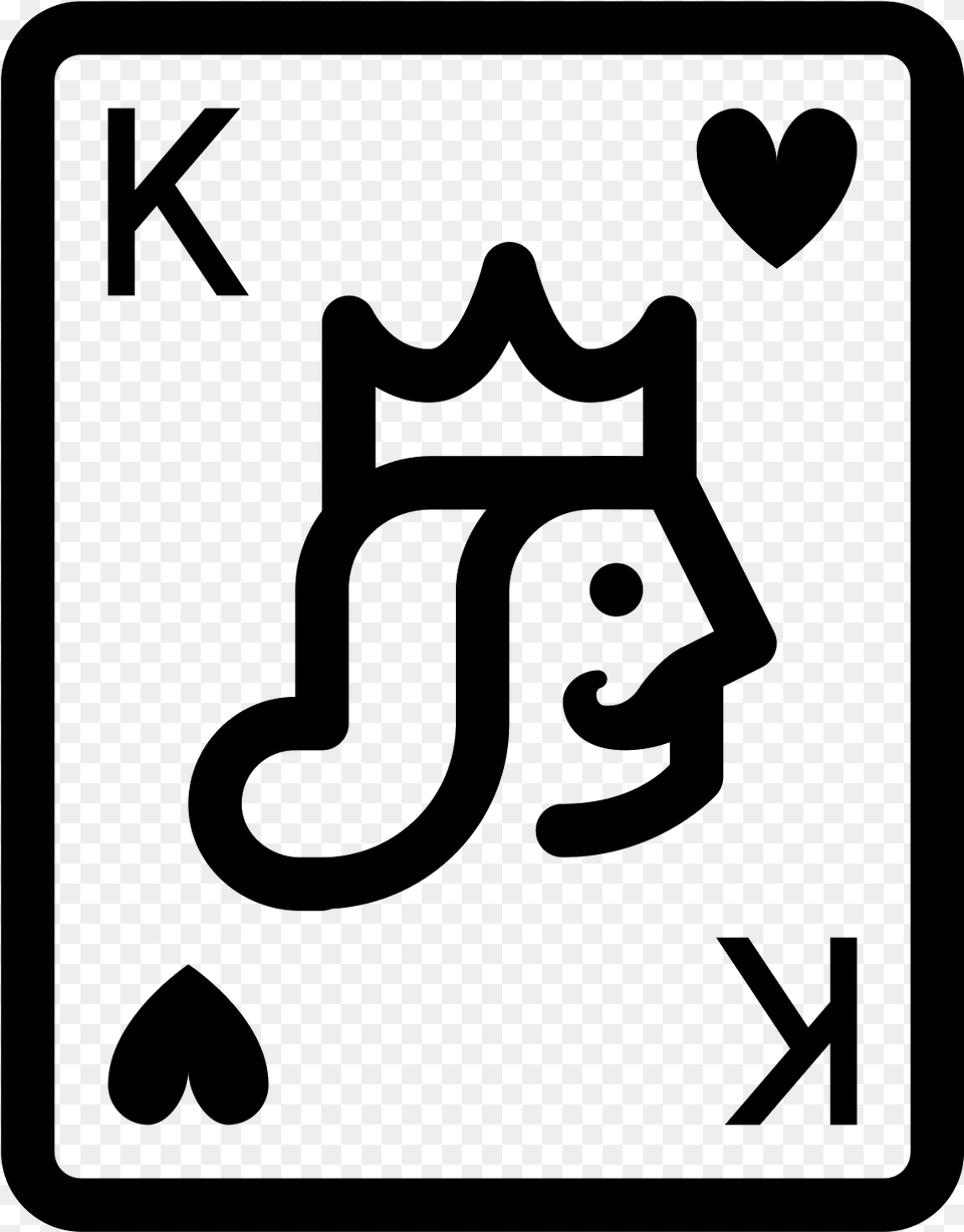 King Of Hearts King Of Hearts Clipart, Gray Free Transparent Png