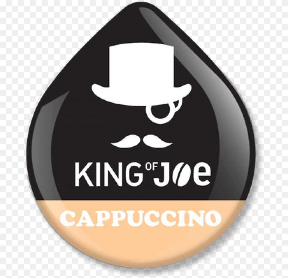King Of Joe Cappuccino Label, Clothing, Hat, Face, Head Free Png