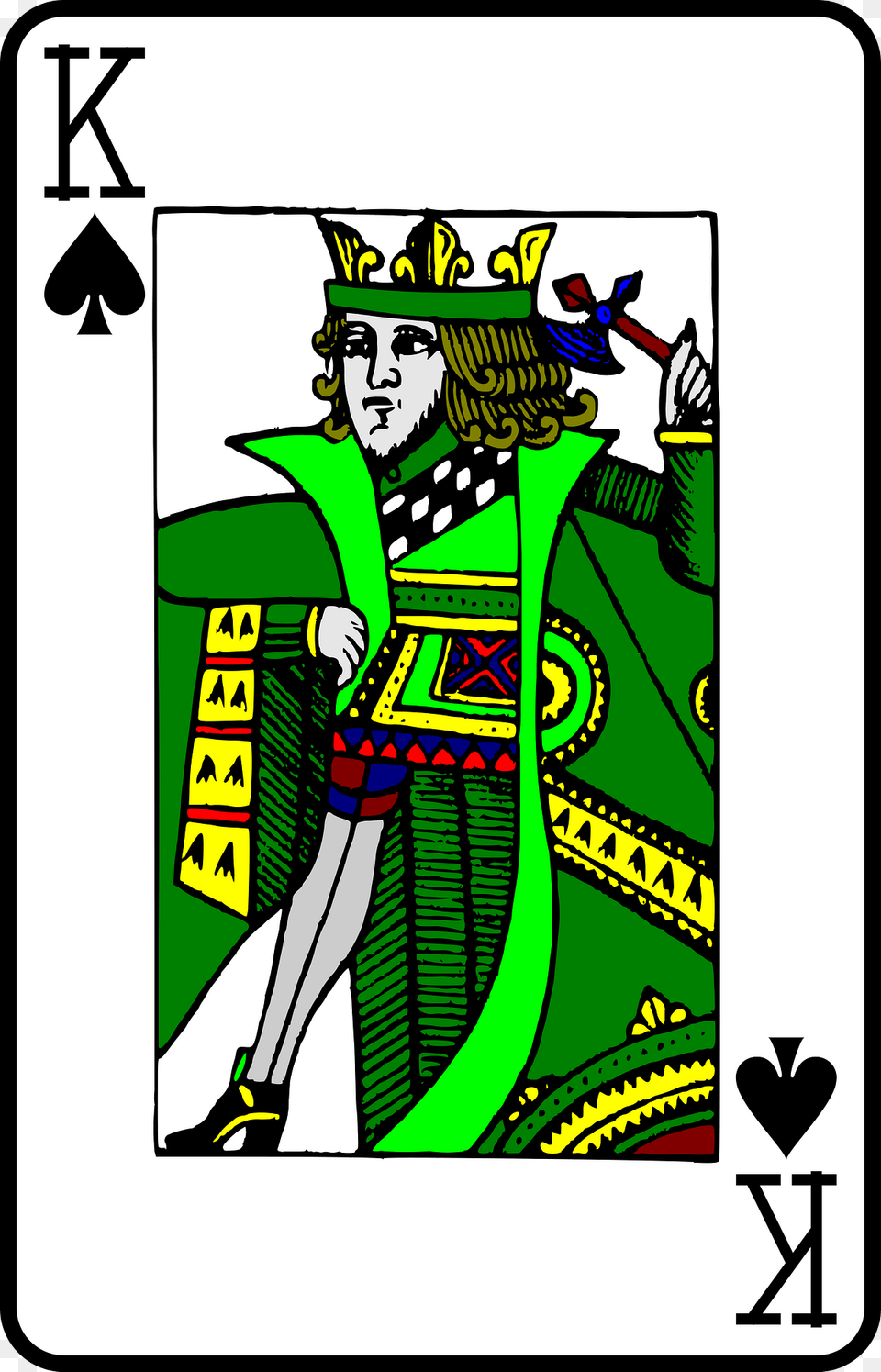 King Of Spades Clipart, Person, Face, Head, Book Png Image