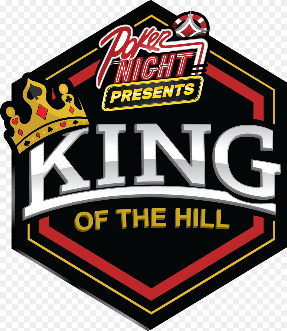 King Of The Hill Logo King Of The Hill Poker, Badge, Symbol, Dynamite, Weapon Free Png Download