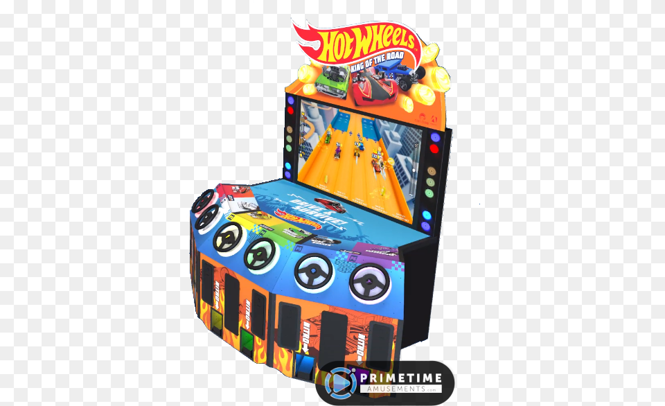 King Of The Road Arcade By Adrenaline Amusements Hot Wheels King Of The Road, Arcade Game Machine, Game Free Png
