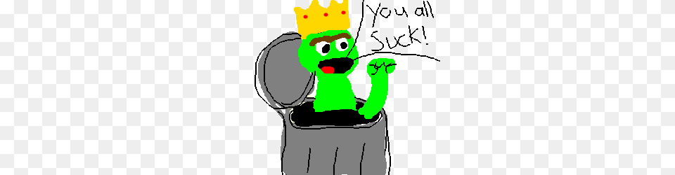 King Oscar The Grouch Yells Insultingly, Baby, Person, Face, Head Free Png Download