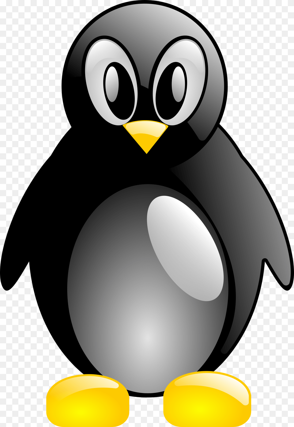 King Penguin Clipart Simple Computer Penguin, Animal, Bird Free Png Download