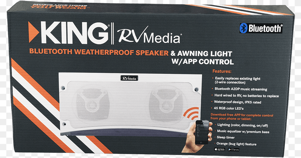 King Premium Rv Outdoor Speaker Amp Light King, Electronics, Mobile Phone, Phone, Appliance Free Transparent Png
