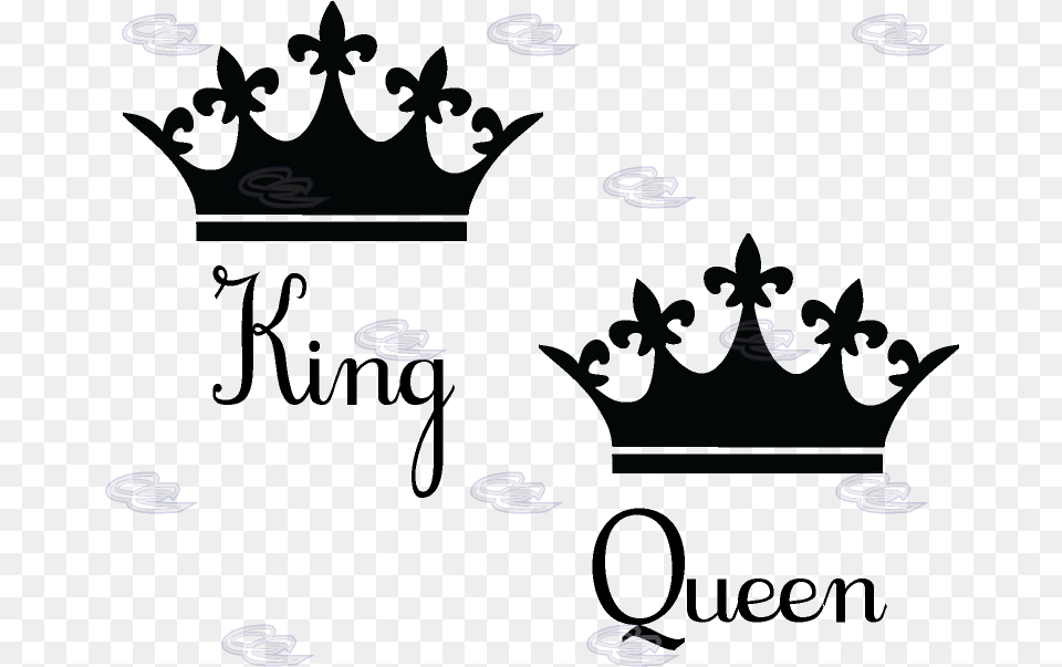 King Queen Crown Vector, Pattern, Blackboard, Accessories Png Image
