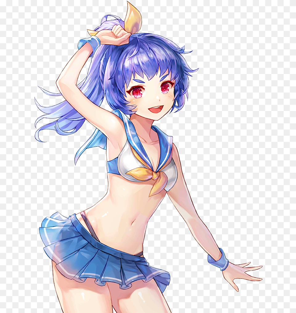 King Raid Swimsuit Miruru, Book, Comics, Publication, Adult Free Transparent Png