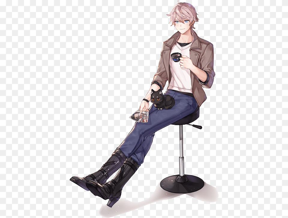 King Raid Theo New Costumes, Book, Publication, Comics, Shoe Free Transparent Png