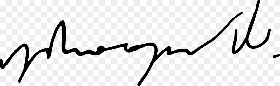King Rama Ix Signature, Gray Png