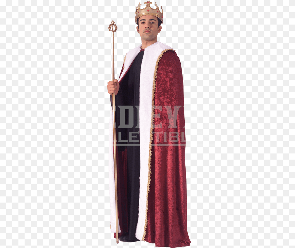 King Robe Medieval King Robe, Fashion, Adult, Male, Man Png