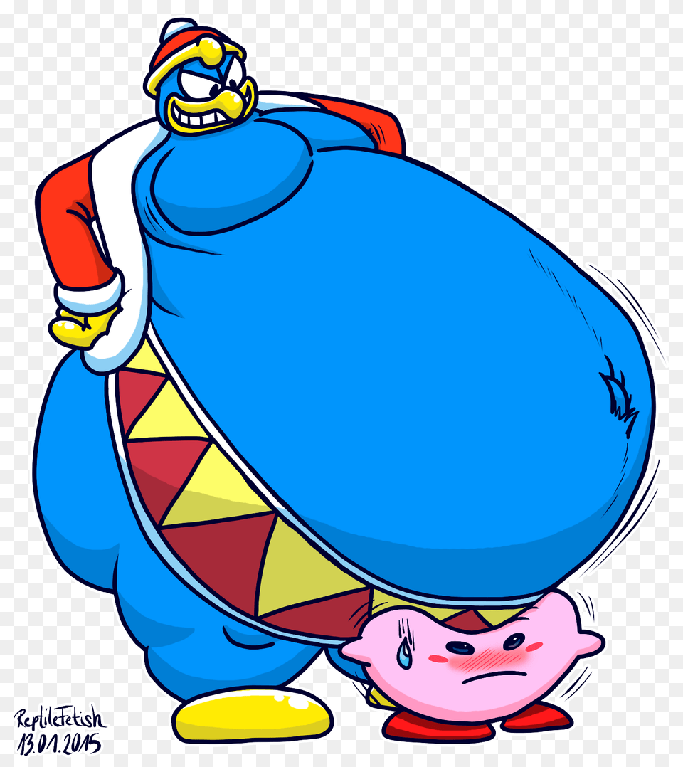 King Sized Dedede Weasyl, Face, Head, Person, Aircraft Free Png Download