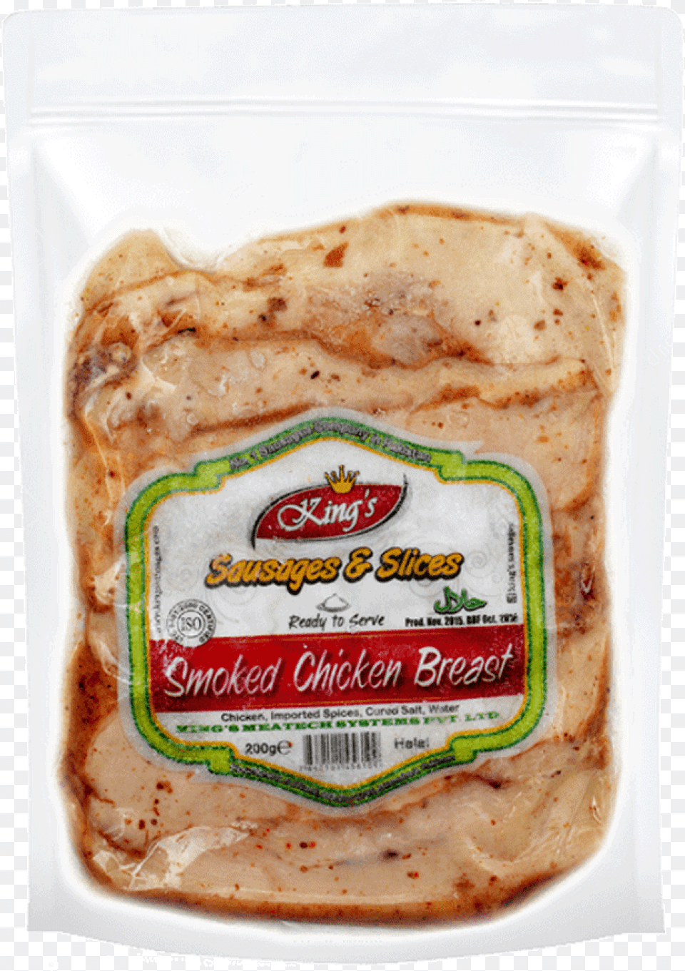 King Smoke Chicken Breast Sausages 200 Gm King39s Chicken, Bread, Food, Pancake Png