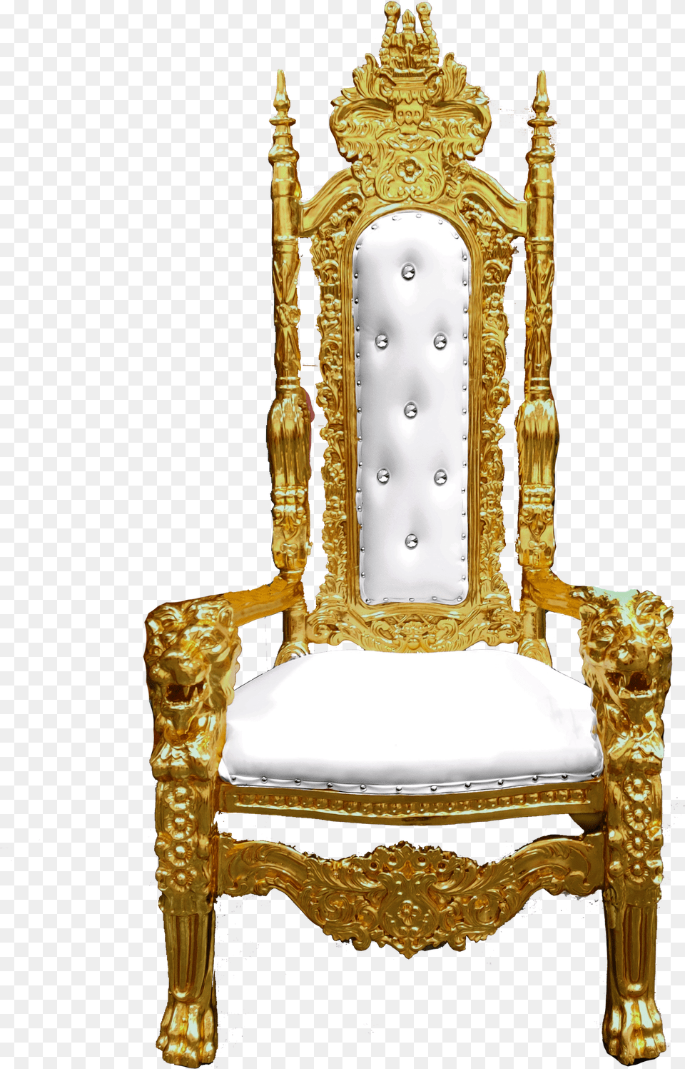 King Throne Chair Gold Throne Chair, People, Person Free Png Download