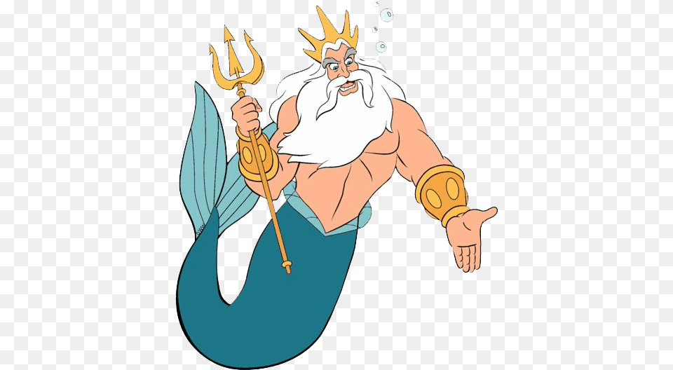 King Triton Cartoon, Baby, Person Free Transparent Png