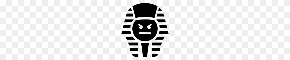 King Tut Icons Noun Project, Gray Free Png