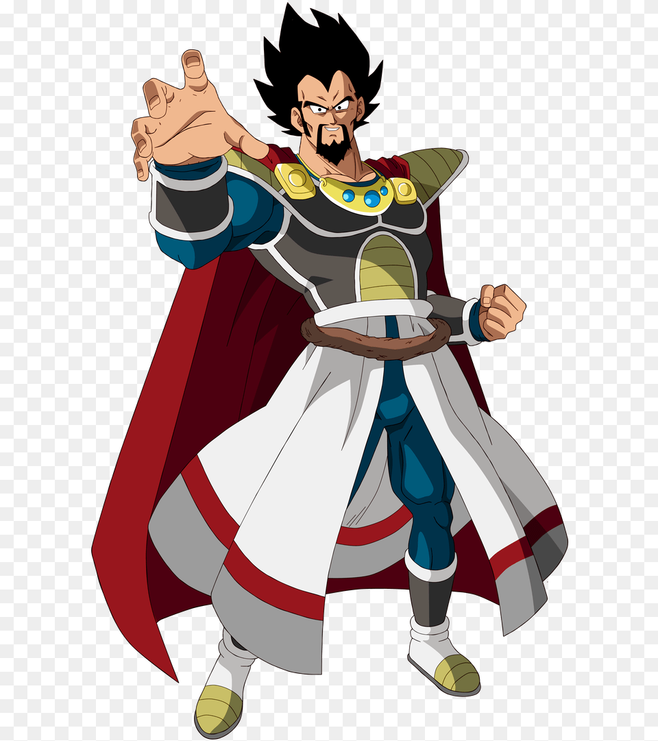 King Vegeta By Saodvd Dragon Ball King Vegeta, Person, Cape, Clothing, Book Free Png Download